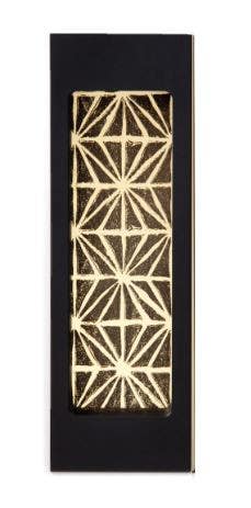 Accurate Thom Filicia Aurora Rectangular Pocket Door Flush Pull w/ Etched Inlay, Invisi Mount