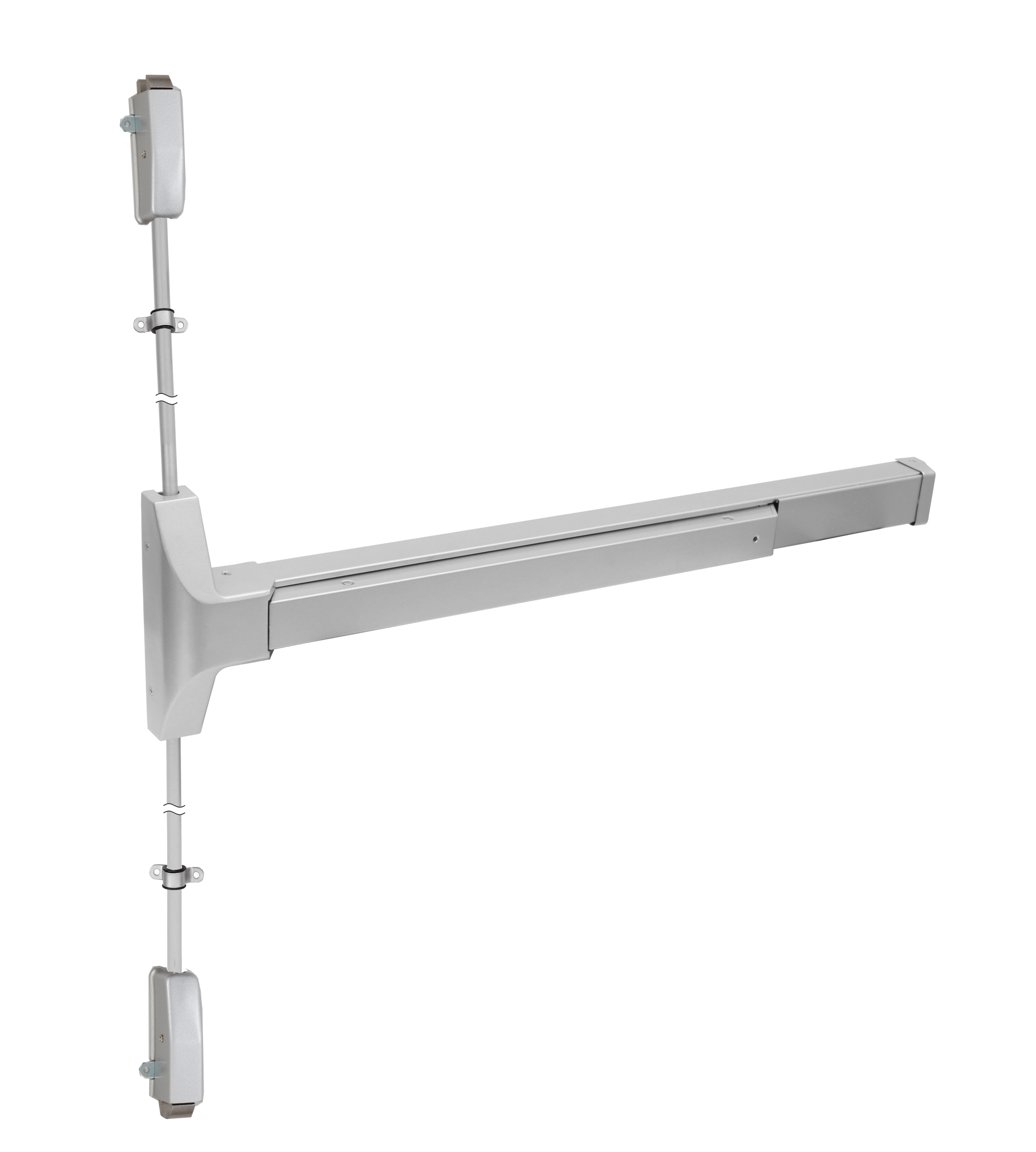 TownSteel ED3727 Grade 1 Narrow Stile Surface Vertical Rod Exit Device