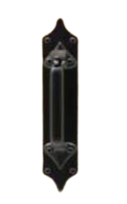 TownSteel NYG Series Gate Lock, Flat Black
