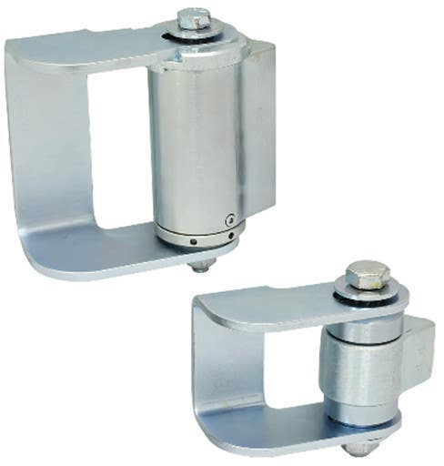 D&D CI3850FM Shut It BadAss Face Mount Weld-On Self-Closing Gate Hinge Set,Finish-Zinc