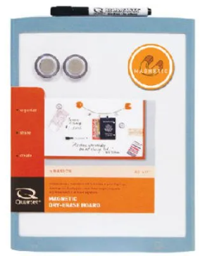 Acco Brands MHOW8511 Magnetic Dry Erase Board, White, 8.5 x 11 In