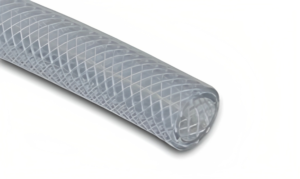 Abbott Rubber T12 PVC Clear Braided Vinyl Tube, Spool