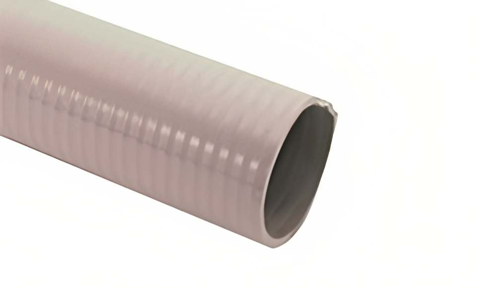 Abbott Rubber T30 PVC Flexible Spa Hose, White, Boxed