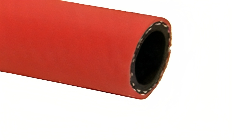 Abbott Rubber T60 Red Rubber Utility Hose, Spool