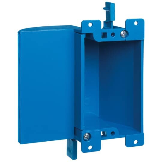 ABB Installation Products B117RSWR Single Gang Shallow Old Work Flanged Box