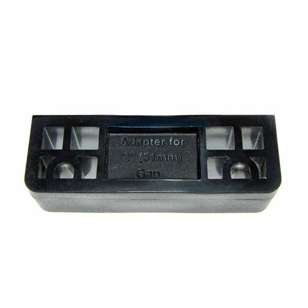 D&D ML3SPACER MagnaLatch 2" Gate Gap Spacer, Finish-Black