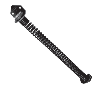 D&D 410002 Wood Hardware 14" Gate Spring, Finish-Black