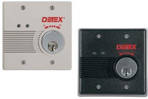 Detex EAX-2500 Series AC/DC External Powered Wall Mount Exit Alarm