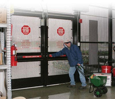 Detex Weatherized Delayed Egress Package