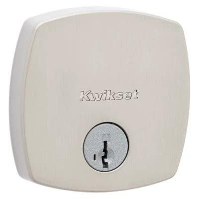 Kwikset 258 MDT Midtown Deadbolt, Single Cylinder