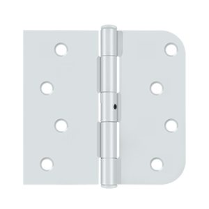 Deltana S41/4058TTN Special Hinge for Fiber Glass Door, 4" x 4-1/4" x 5/8" Radius x SQ, NRP, Pair