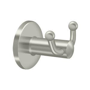 Deltana D2010  D Series, Double Robe Hook, Solid Brass