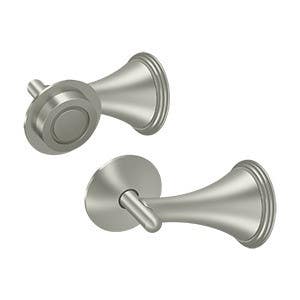 Deltana KH2000 KH Series, Double Post Toilet Paper Holder, Solid Brass