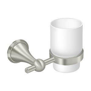 Deltana KH2013 KH Series, Tumbler Set w/ Frosted Glass, Solid Brass