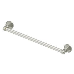 Deltana KTB200 KTB Series, Towel Bar, Solid Brass, Brushed Nickel