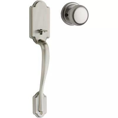 Kwikset 815ANxH Arlington Handleset w/ Hancock Knob, No Deadbolt
