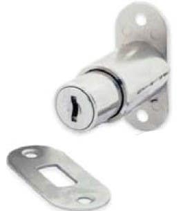 FJM Security 3779 Plunger Lock with T Throw and Capture Plate
