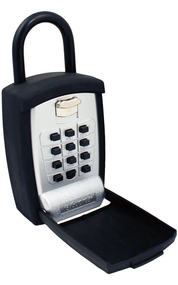 FJM Security SL KeyGuard Push Botton Lock Box-Shackle