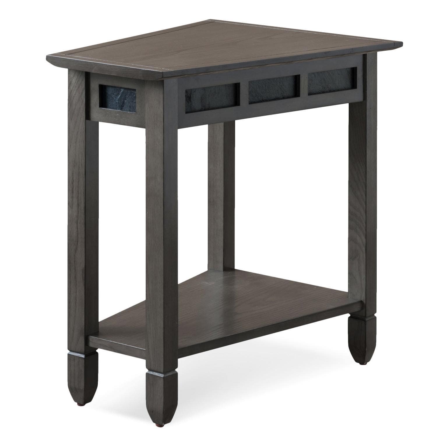 Design House 10056 Slate Accent Wedge Table