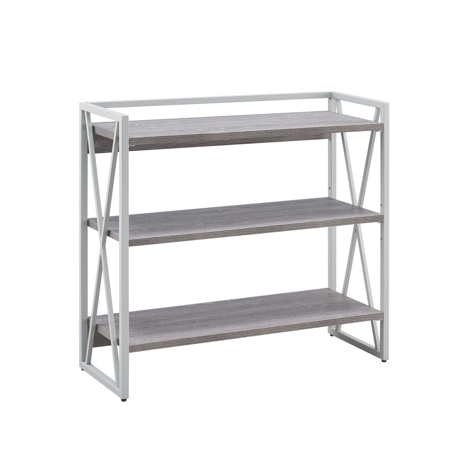 Design House 70009 3 Tier X Bookshelf