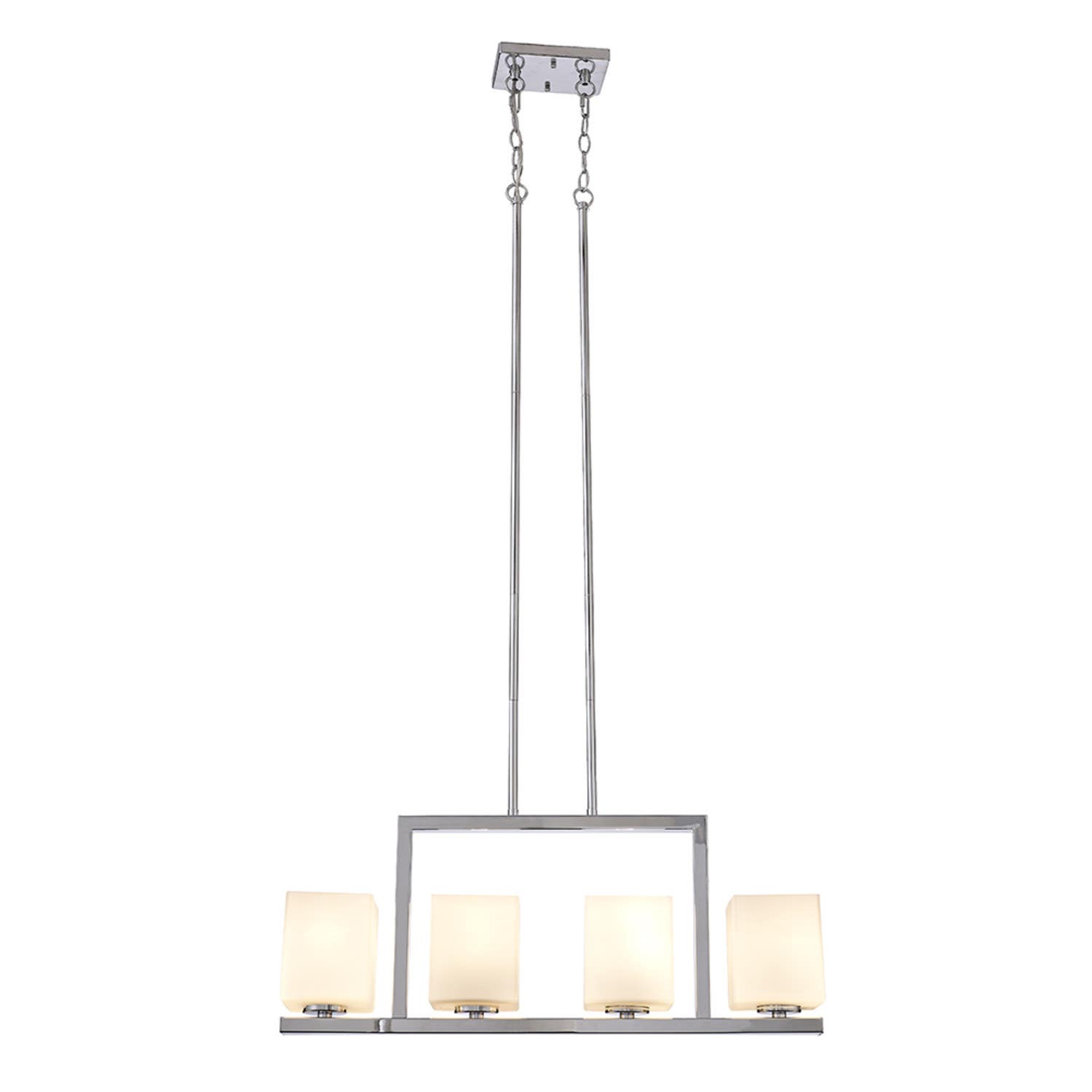Design House 578468 Karsen 4-Light Pendant Light In Polished Chrome