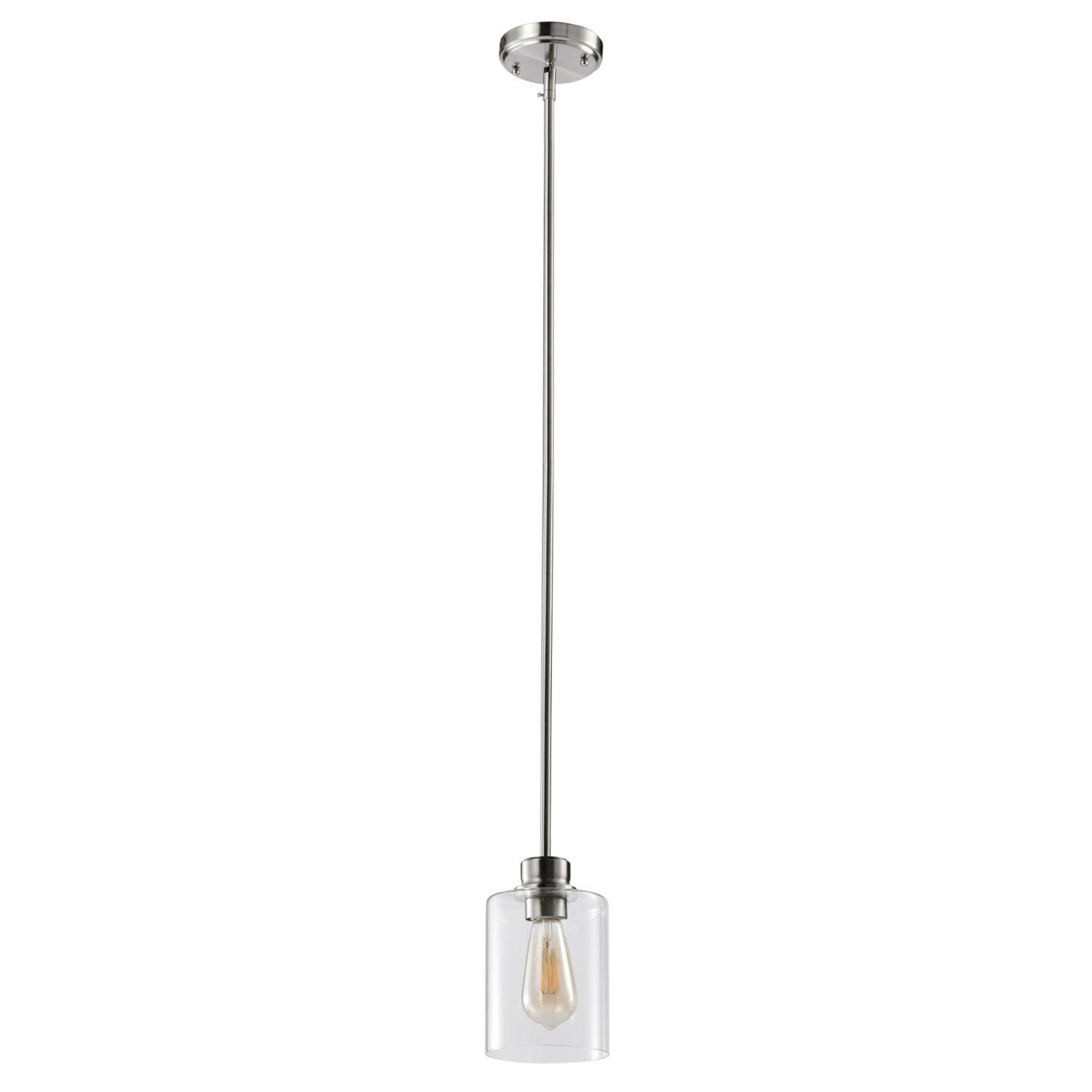 Design House 588467 Haddie Mini Pendant Light In Satin Nickel
