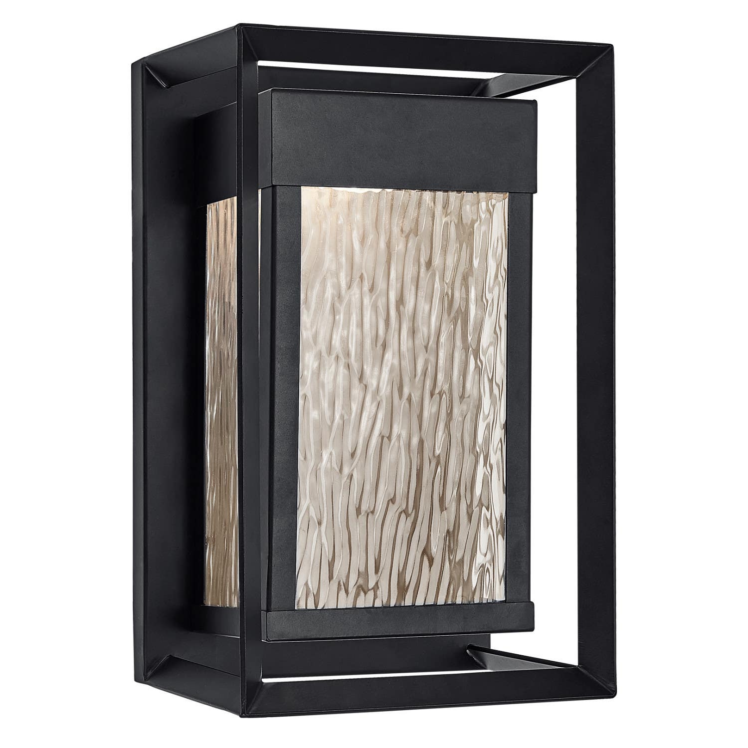 Design House 589226-BLK Hartbrook Outdoor LED Wall Light In Matte Black