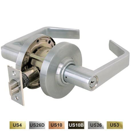 Cal-Royal EXPLORER XP Series Grade 2 Heavy Duty Cylindrical Leverset w/Special Finish