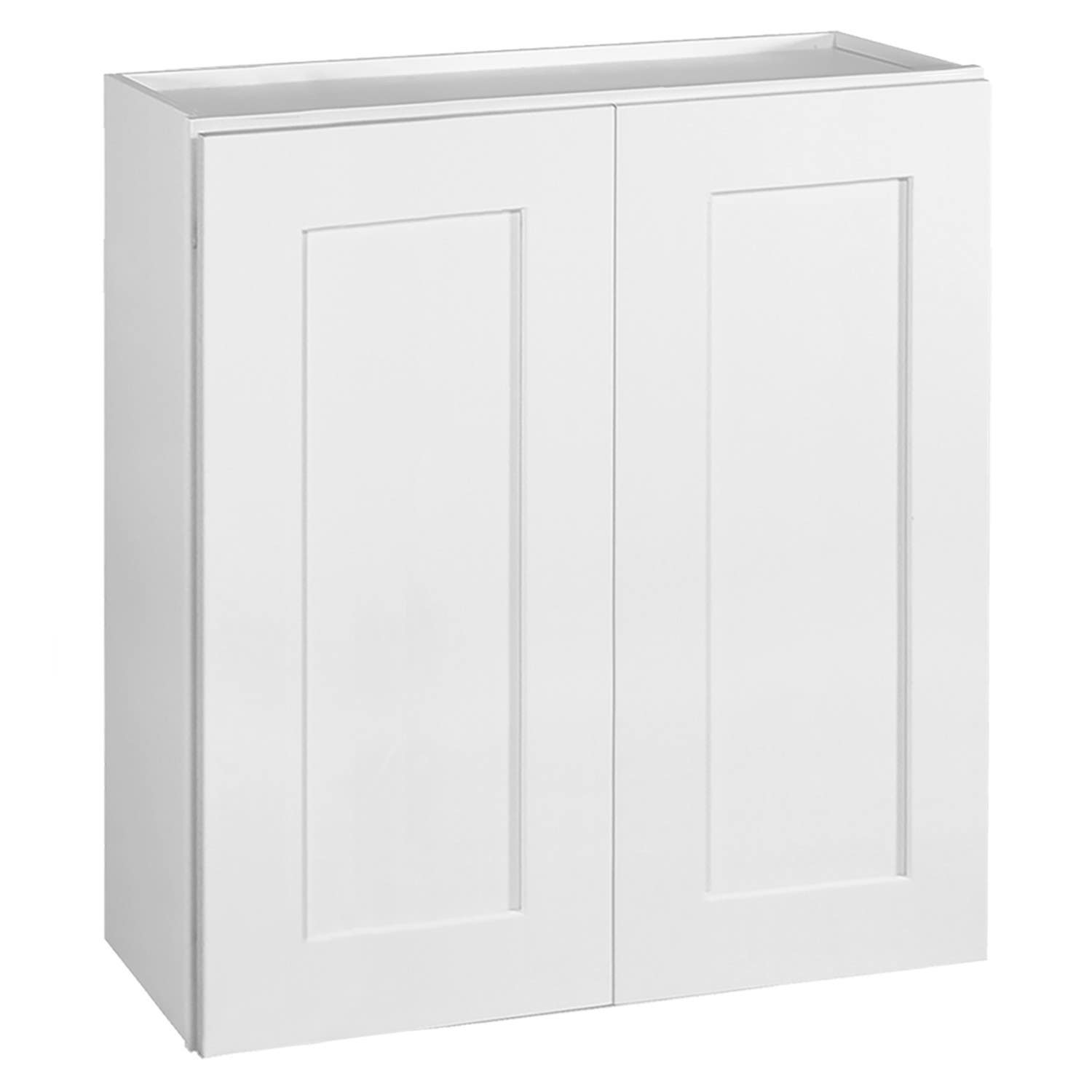Design House 561720/61 Brookings 30" Height 2-Door Wall Cabinet In White, Unassembled