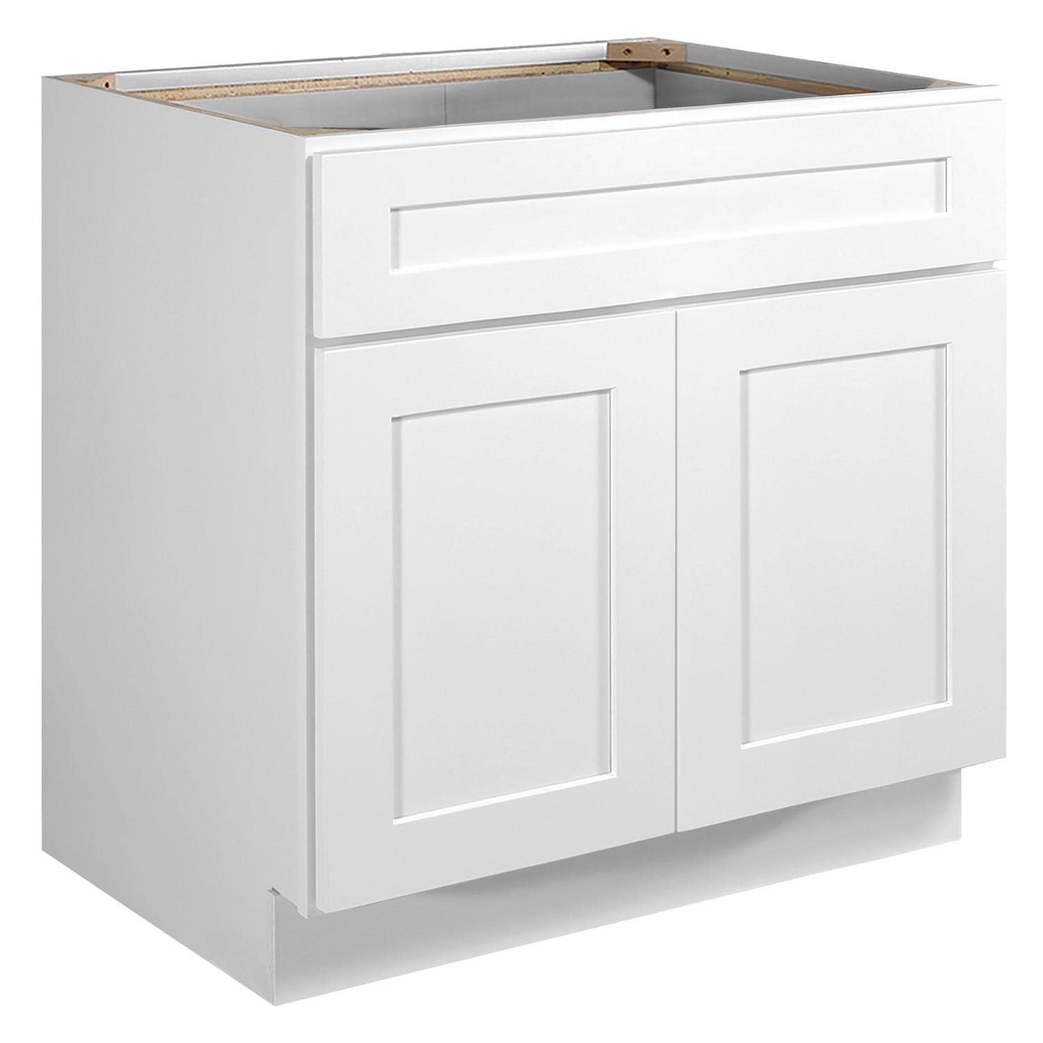 Design House 561472/514 Brookings Sink Base Cabinet In White, Unassembled