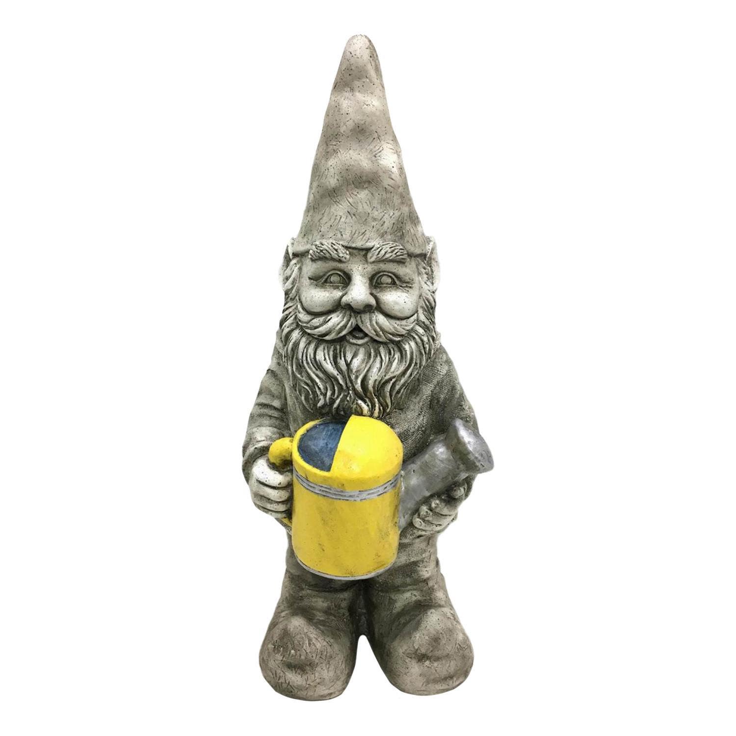 Design House 395830 Gnome w/ Waterin Can Lawn Ornament