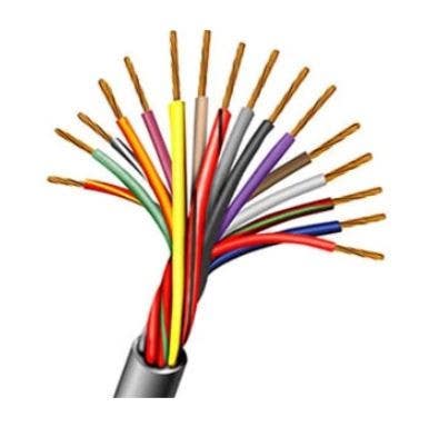 Aiphone 81221650C 16 Conductor, 22AWG, Non-Shielded Wire, 500'