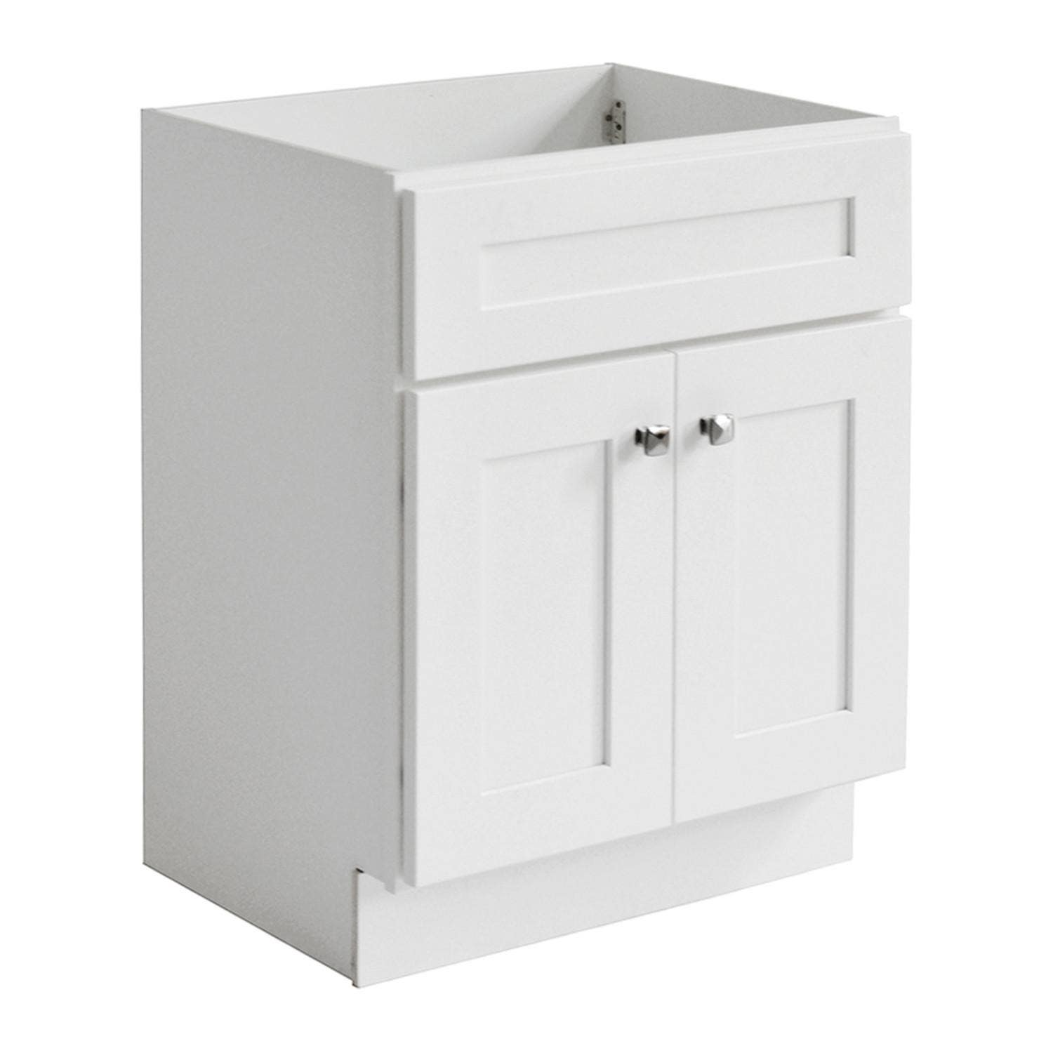 Design House 586925/33 Brookings 24" 2-Door Vanity In White, Unassembled