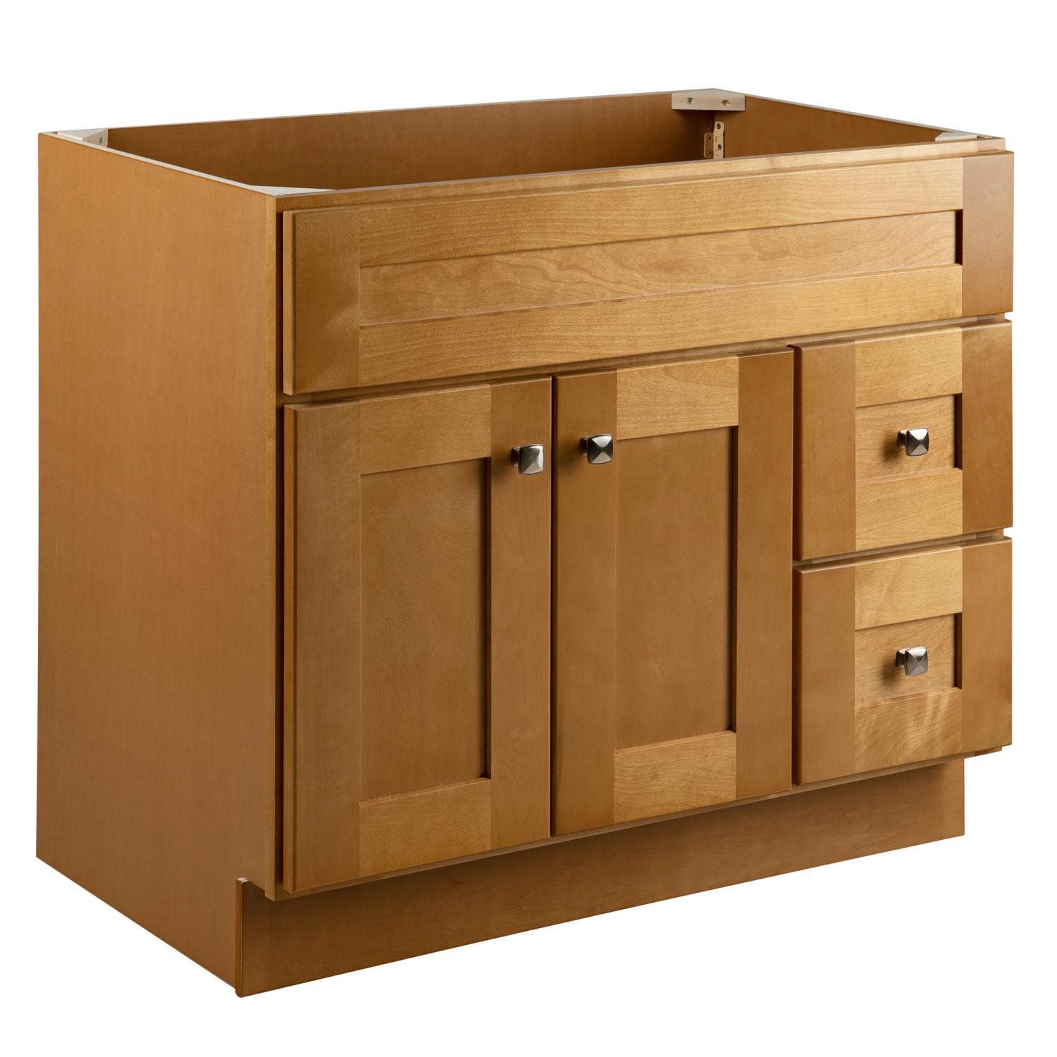 Design House 587139 Brookings 36" 2-Door 2-Drawer Vanity In Modern Birch, Unassembled