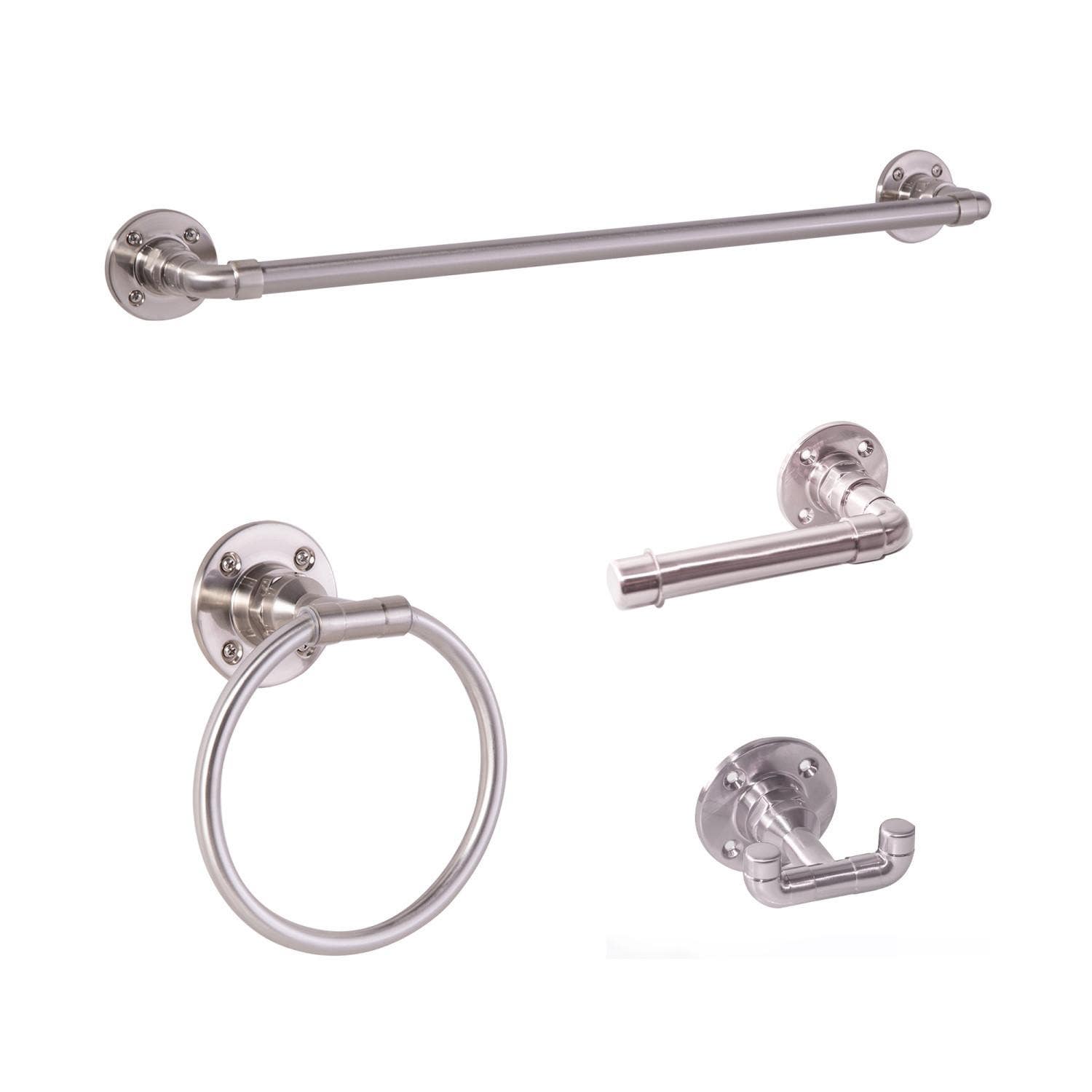 Design House 188581/73 Kimball 4-Piece Bathroom Hardware Kit