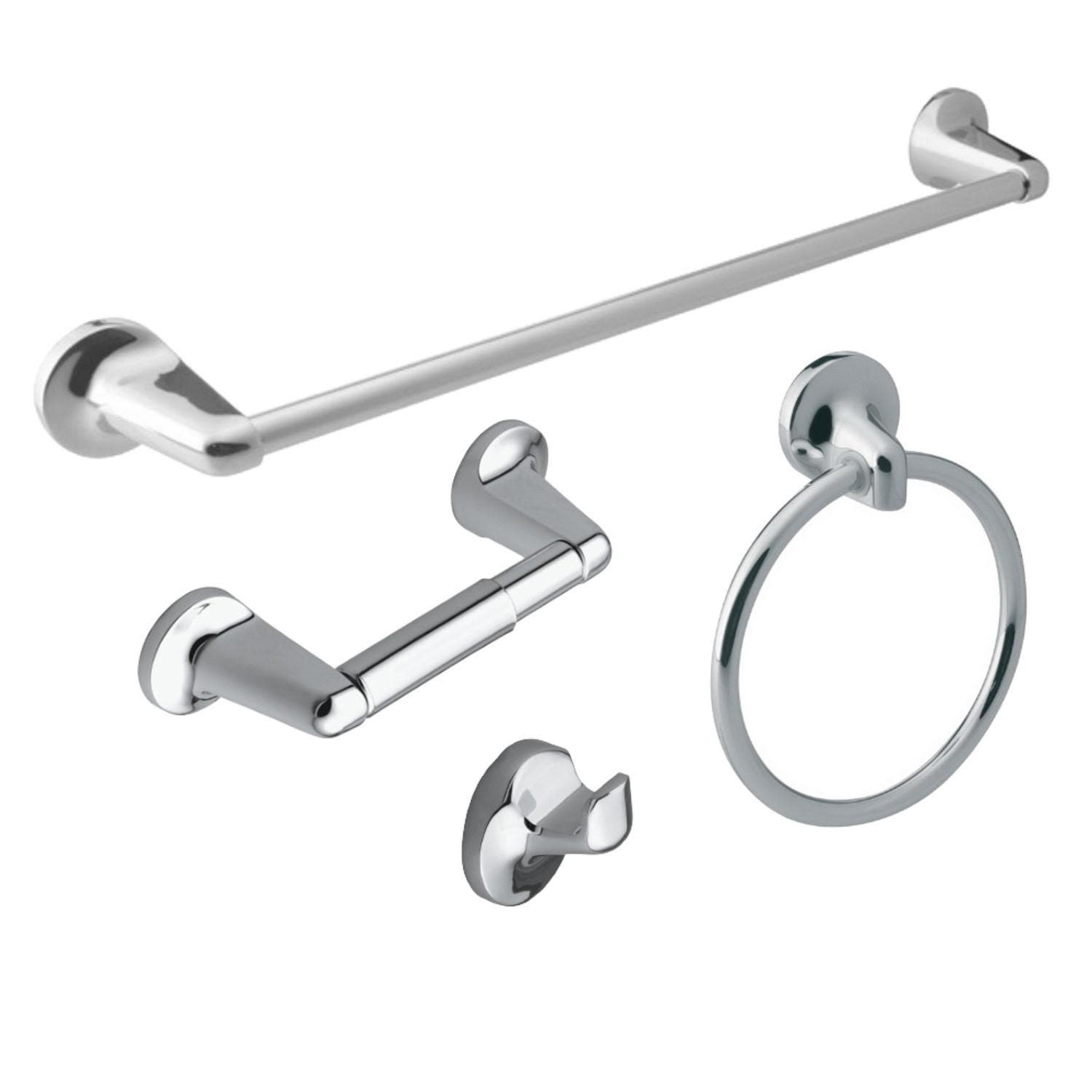 Design House 188680/72 Alta Bay 4-Piece Bathroom Hardware Kit