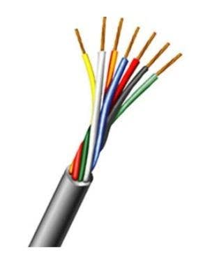 Aiphone 85220710C non-shielded wire, 7-Conductor, 22AWG, low cap, 1000'