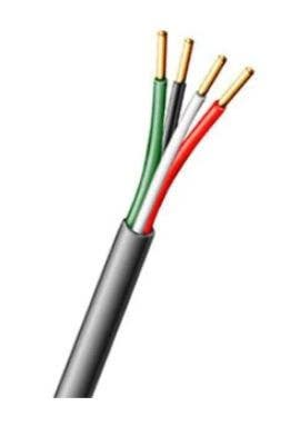 Aiphone 87180450C 4 conductor,18AWG, Solid, Non-Shielded, Low Cap Wire, 500'