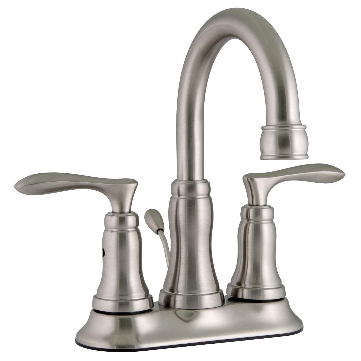 Design House 525840 Madison Centerset 2-Handle Bathroom Faucet, Satin Nickel