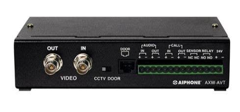 Aiphone AXW-AV Audio Video Adaptor For 3rd Party Transmission Equipment