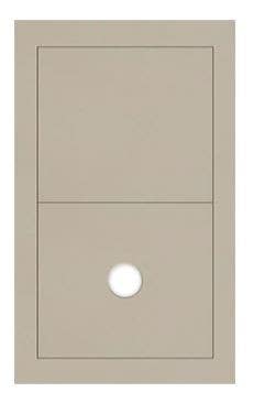Aiphone GT-OP2 2-Module Postal Lock with Frame