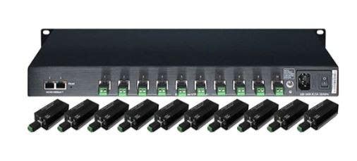 Aiphone IPW-10VC Rack Mount 2-Wire Network Adaptor Kit