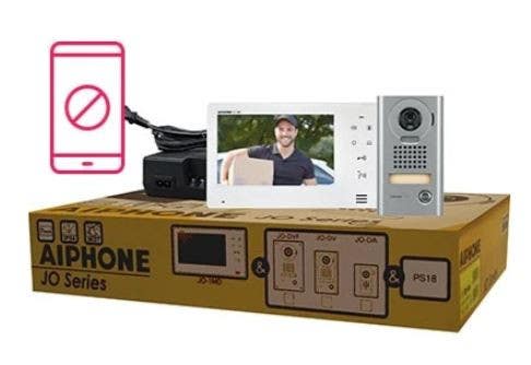 Aiphone JOS-1 Entry Security Intercom Box Set with Vandal Resistant