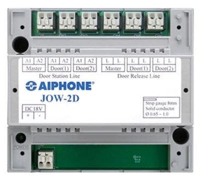 Aiphone JOW-2D 2-Door Adaptor For JO Series