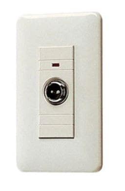 Aiphone NIR-7BS Wall Jack with LED Call Indicator for NIR-8