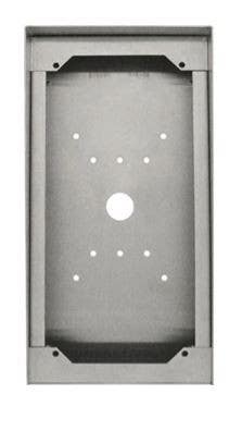Aiphone SBX-DVF-P Stainless Steel Surface Mount Box For Card Reader Door Stations
