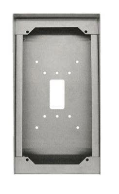 Aiphone SBX-IDVFRA Stainless Steel Surface Mount Box
