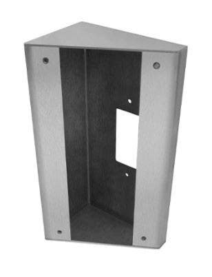 Aiphone SBX-IXDV30 Angled Surface Mount Box- Stainless Steel