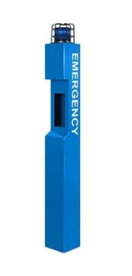 Aiphone TW-SE All-In-One Aluminum Tower With Emergency Lettering