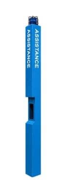 Aiphone TW-TA Tall Assistance and Emergency Aluminum Tower